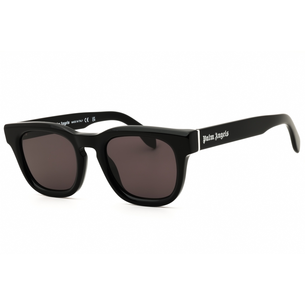 Palm Angels ECHO Sunglasses 1007 Black acetate Round